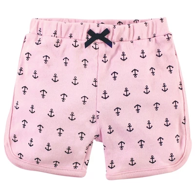 Little Treasure Baby Girl Cotton Bodysuit, Pant And Shoe 3pc Set, Anchor Necklace 4 Little Treasure Baby Girl Cotton Bodysuit, Pant And Shoe 3pc Set, Anchor Necklace - Image 2