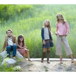 Hope & Henry Girls' Pleated Skirt With Buckle Detail, Infant -Kids Clothing Store GUEST 3ee315a0 c15b 46c8 9931 bba221a7a2b2