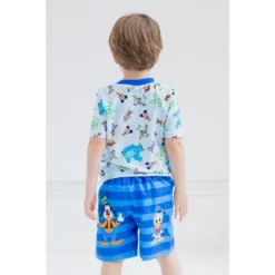 Disney Pixar D100 Toy Story Monsters Inc. Mickey Mouse Buzz Lightyear Rash Guard And Swim Trunks Outfit Infant To Toddler -Kids Clothing Store GUEST 3ee70b23 5626 4f36 84e4 c0c753076860