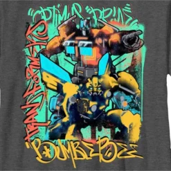 Boy's Transformers: Rise Of The Beasts Graffiti Poster T-Shirt