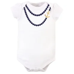 Little Treasure Baby Girl Cotton Bodysuit, Pant And Shoe 3pc Set, Anchor Necklace 8 Little Treasure Baby Girl Cotton Bodysuit, Pant And Shoe 3pc Set, Anchor Necklace -Kids Clothing Store GUEST 45815d40 c38e 49b7 be61 5f1c24be2b93