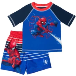 Marvel Spider-Man Rash Guard And Swim Trunks Outfit Set Little Kid To Big Kid -Kids Clothing Store GUEST 46ac31bb 73f6 4c28 97d9 bb8ab7d81220