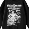 Superman Comic Cover No. 300 Crew Neck Long Sleeve Black Youth Tee -Kids Clothing Store GUEST 49a5d6d8 c3af 452b 8878 408f4ee35308