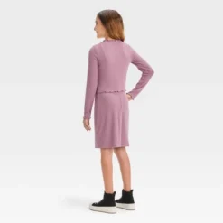 Girls' Knit Cardigan & Dress Set - Art Class™ 8 Girls' Knit Cardigan & Dress Set - Art Class™ -Kids Clothing Store GUEST 4aa4e3f4 4639 49e8 b5c6 2129488dc19d