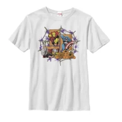 Boy's Marvel Halloween Avengers Web T-Shirt -Kids Clothing Store GUEST 4bfeb59b 30c6 4d69 b5f1 49b0350a273f