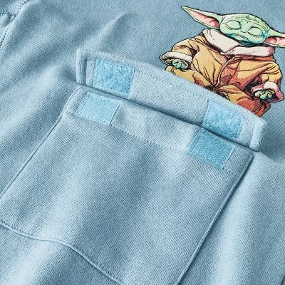 Boys' Star Wars: The Mandalorian Adaptive Jogger Pants - Teal Blue 4 Boys' Star Wars: The Mandalorian Adaptive Jogger Pants - Teal Blue - Image 2