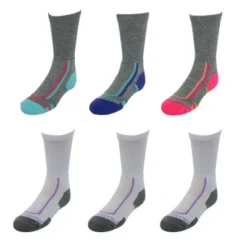 Fruit Of The Loom Girl's Active Cushioned Crew Socks (6 Pack) -Kids Clothing Store GUEST 4dd716c3 ac1e 4332 a3ad 463a9e94b9d6