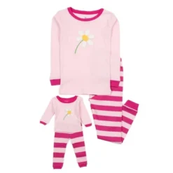 Leveret Girl And Doll Matching Cotton Pajamas 21 Leveret Girl And Doll Matching Cotton Pajamas -Kids Clothing Store GUEST 4e1159eb ad0a 4637 871e 9619e0c4e1b1