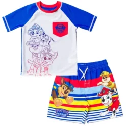 Paw Patrol Rubble Marshall Chase Pullover Rash Guard And Swim Trunks Outfit Set Little Kid 17 Paw Patrol Rubble Marshall Chase Pullover Rash Guard And Swim Trunks Outfit Set Little Kid -Kids Clothing Store GUEST 4e6043d2 ff94 4b24 aaa8 51f0b9c0edd4