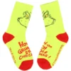Dr. Seuss The Grinch Kids Socks 2 Pairs Athletic Crew Socks For Kids Multicoloured