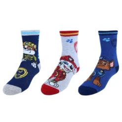Textiel Trade Kid's Nickelodeon Paw Patrol The Movie Socks (3 Pair Pack) -Kids Clothing Store GUEST 509a8942 db35 4409 96ec 31b383baff87