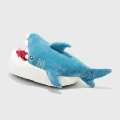 Kids' Knox Shark Ankle Biter Slippers - Cat & Jack™ Blue -Kids Clothing Store GUEST 50d3b014 d2aa 44be 998f 9d6e969a522a