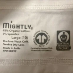 Mightly Girls Fair Trade Organic Cotton Sports Bras 3-pack