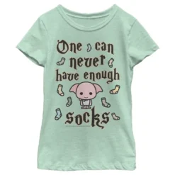 Girl's Harry Potter Never Enough Socks T-Shirt -Kids Clothing Store GUEST 52051bf7 d2bc 4551 9c07 ebaa1f99665e