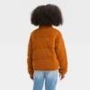 Girls' Solid Fleece Cropped Puffer Jacket - Art Class™ -Kids Clothing Store GUEST 528f8d65 3e14 4389 9edd fd4c1dee5451