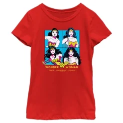DC COMICS Girl's Wonder Woman Strongest Woman T-Shirt -Kids Clothing Store GUEST 52e12929 d5e9 42ee b77d 2005aa7f5ce7