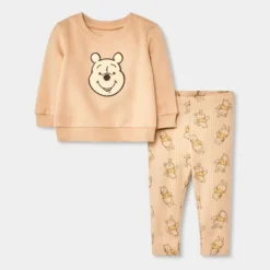 Baby Disney Winnie The Pooh Chenille Top And Bottom Set - Light Brown -Kids Clothing Store GUEST 534548a3 08c9 4ed0 9656 fd6278bd7d26