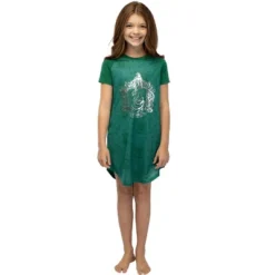 Harry Potter Girls' Foil Print Hogwarts Houses S/S Raglan Nightgown -Kids Clothing Store GUEST 53b79b2b a633 462e be2b 27c6a71d20ca