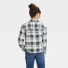 Girls' Long Sleeve Button-Down Woven Top - Cat & Jack™