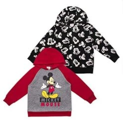 Disney Boy's 2-Pack Mickey Mouse Graphic Hooded Sweatshirt And Full Zip Hoodie Set For Toddlers -Kids Clothing Store GUEST 54b0dc68 4d06 4934 a55a 2e96be2088da