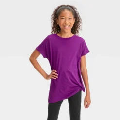 Girls' Short Sleeve Gym T-Shirt - All In Motion™ -Kids Clothing Store GUEST 55cd2c5b e60a 474a aeae 0c212ed4a53c