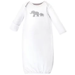 Touched By Nature Baby Organic Cotton Long-Sleeve Gowns 3pk, Marching Elephant, 0-6 Months -Kids Clothing Store GUEST 55fe081b 7e97 4221 bb86 1a7a12b91505