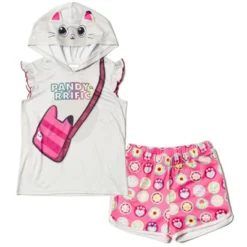 Dreamworks Gabby's Dollhouse Pandy Paws Kitty Fairy Girls Tank Top And Shorts Outfit Set Little Kid To Big Kid 17 Dreamworks Gabby's Dollhouse Pandy Paws Kitty Fairy Girls Tank Top And Shorts Outfit Set Little Kid To Big Kid -Kids Clothing Store GUEST 59116f7e ebf5 4c73 9f8f 161088229143