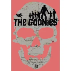 Boy's The Goonies Skull Map Logo Performance Tee