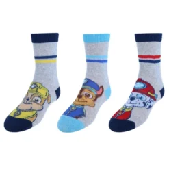 Textiel Trade Boy's Nickelodeon Paw Patrol Character Socks (3 Pair Pack) -Kids Clothing Store GUEST 5a71c117 b6e0 431e ba08 3542bf61ca9e