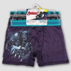 Boys' Marvel Black Panther 4pk Boxer Briefs