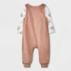 Baby Disney Winnie The Pooh Top And Bottom Set - Light Gray