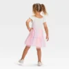 Toddler Girls' Star Short Sleeve Dress - Cat & Jack™ Cream -Kids Clothing Store GUEST 6442cdf9 d749 4858 8cee 4a7c18a03521