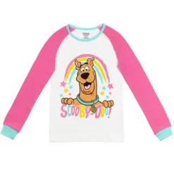 Scooby-Doo Scooby Doo Girls Pajama Shirt And Pants Sleep Set Little Kid To Big Kid