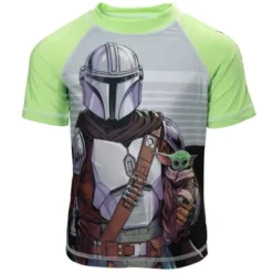 Star Wars Rash Guard And Swim Trunks Outfit Set Little Kid