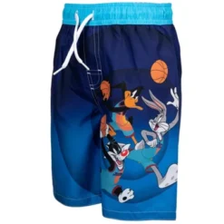 SPACE JAM Looney Tunes Buggs Bunny Daffy Duck Sylvester Rash Guard And Swim Trunks Little Kid To Big Kid -Kids Clothing Store GUEST 66b5cbfe c6a7 47d4 b7e7 5b03919e4d17