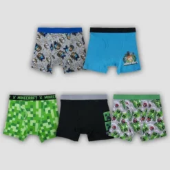 Boys' Minecraft 5pk Underwear -Kids Clothing Store GUEST 672d3133 c9b6 41c2 8470 e4ea9058b29a