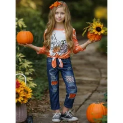 Girls It's Pumpkin Season Patched Jeans Set - Mia Belle Girls 11 Girls It's Pumpkin Season Patched Jeans Set - Mia Belle Girls -Kids Clothing Store GUEST 6745ae2c 5cf5 4bdf 9e19 81ea510f4393