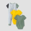 Baby Boys' 3pk Star Wars Solid Romper Set - Gray Newborn -Kids Clothing Store GUEST 69568917 9206 4970 9aee 4922d7af79b4