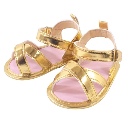 Little Treasure Baby Girl Cotton Bodysuit, Pant And Shoe 3pc Set, Anchor Necklace 3 Little Treasure Baby Girl Cotton Bodysuit, Pant And Shoe 3pc Set, Anchor Necklace