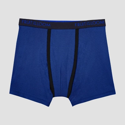 Fruit Of The Loom Boys' 5pk Printed Breathable Micro Mesh Boxer Briefs - Colors May Vary 4 Fruit Of The Loom Boys' 5pk Printed Breathable Micro Mesh Boxer Briefs - Colors May Vary - Image 2