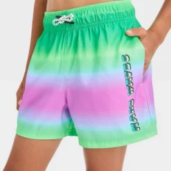 Boys' Ombre Design Swim Shorts - Art Class™
