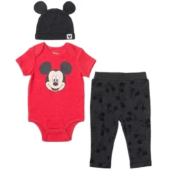 Disney Classics Winnie The Pooh Lion King Bambi Baby Bodysuit Pants And Hat 3 Piece Outfit Set Newborn To Infant -Kids Clothing Store GUEST 6bd6c1b5 bdce 4664 8db0 0b6274834b1f