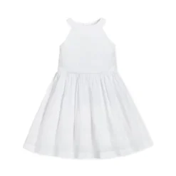 Hope & Henry Girls' Organic Cotton Sleeveless Halter Special Occasion Party Dress, Infant -Kids Clothing Store GUEST 6e5a3b6c 7568 4716 a735 d223549977d0