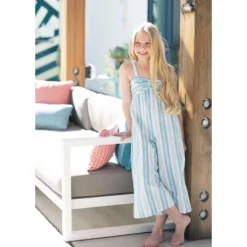 Hope & Henry Girls' Bow Front Wide Leg Jumpsuit, Toddler -Kids Clothing Store GUEST 6e6697ef 1eab 46a8 8735 a9866703e834