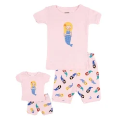 Leveret Girls And Doll Matching Short Pajamas -Kids Clothing Store GUEST 718d4dde 4001 4f26 9033 1f8808524f33