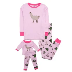 Leveret Girl And Doll Matching Cotton Animal Design Pajamas -Kids Clothing Store GUEST 74697285 0bc6 4de5 9e51 01a204e13887