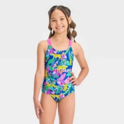 Girls' Tropic Breeze One Piece Swimsuit - Cat & Jack™ -Kids Clothing Store GUEST 74fac4e2 4473 4f8a 9a09 95eb8b5d086c