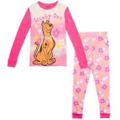 Scooby-Doo Scooby Doo Girls Pajama Shirt And Pants Sleep Set Little Kid To Big Kid -Kids Clothing Store GUEST 756e9481 2ffe 4ed7 a098 d367c4525781
