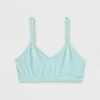 Jockey Generation™ Girls' 2pk Seamfree Bralette - Turquoise Blue/Teal Blue