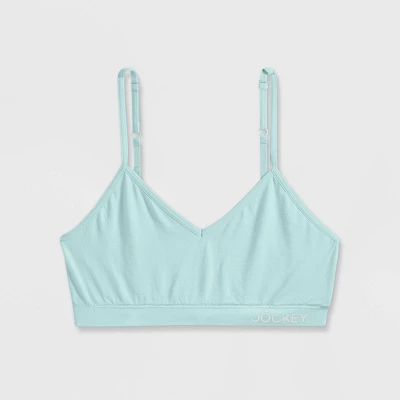Jockey Generation™ Girls' 2pk Seamfree Bralette - Turquoise Blue/Teal Blue 3 Jockey Generation™ Girls' 2pk Seamfree Bralette - Turquoise Blue/Teal Blue
